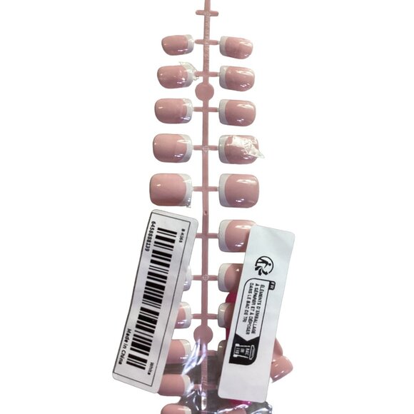False French Fingernails and Toenails * New in PKG Pink - Picture 3 of 8